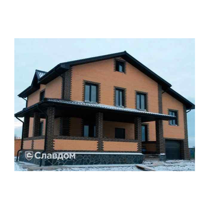 Кирпич клинкерный ЛСР Мюнхен коричневый береста 250х85х65 мм фото 7