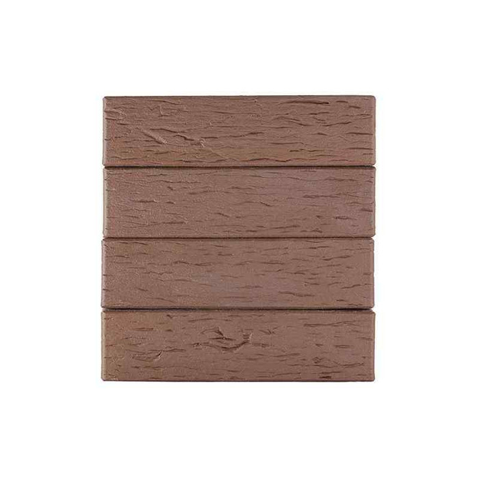 Кирпич клинкерный ЛСР Мюнхен коричневый береста 250х85х65 мм фото 3