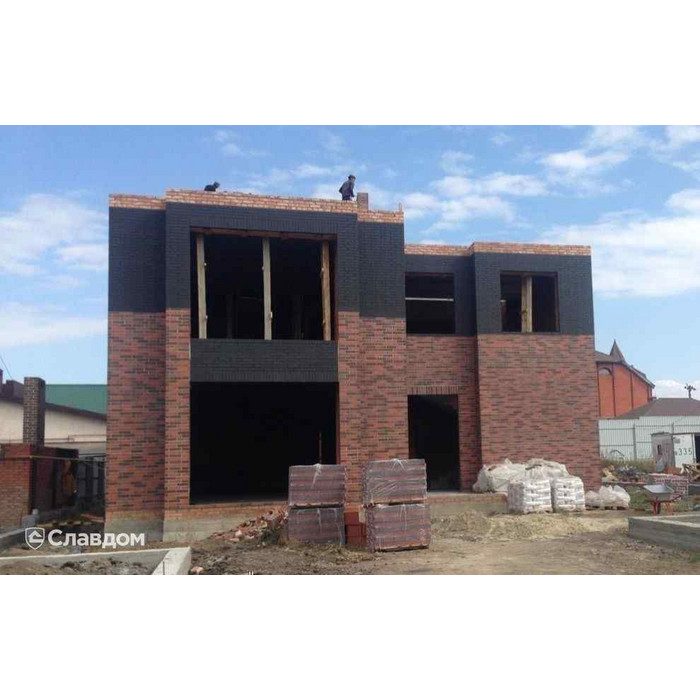 Кирпич клинкерный ЛСР Рейкьявик черный ангоб матовый гладкий 250х85х65 мм фото 6