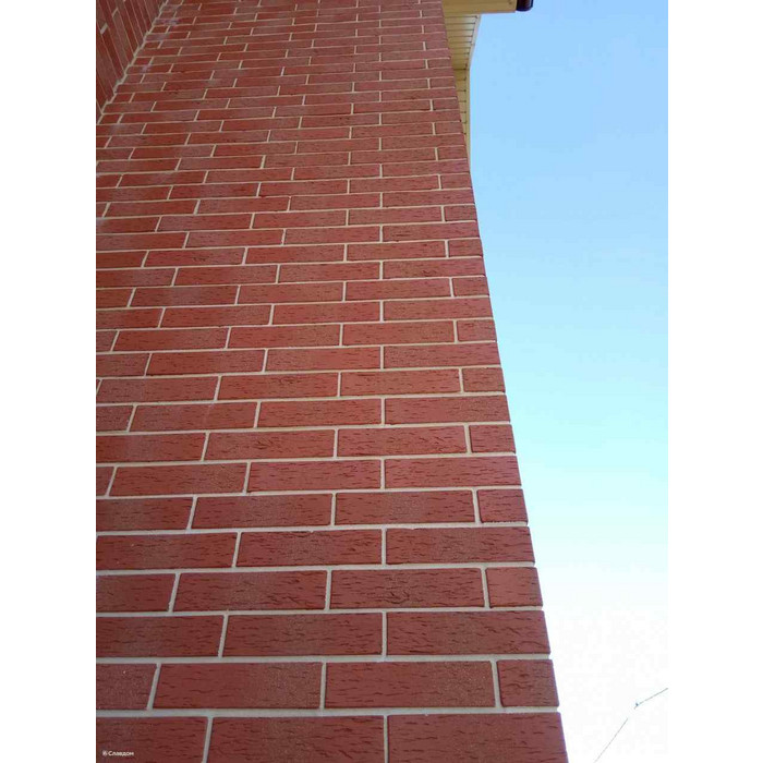 Кирпич клинкерный ЛСР Лондон красный береста 250х85х65 мм фото 9
