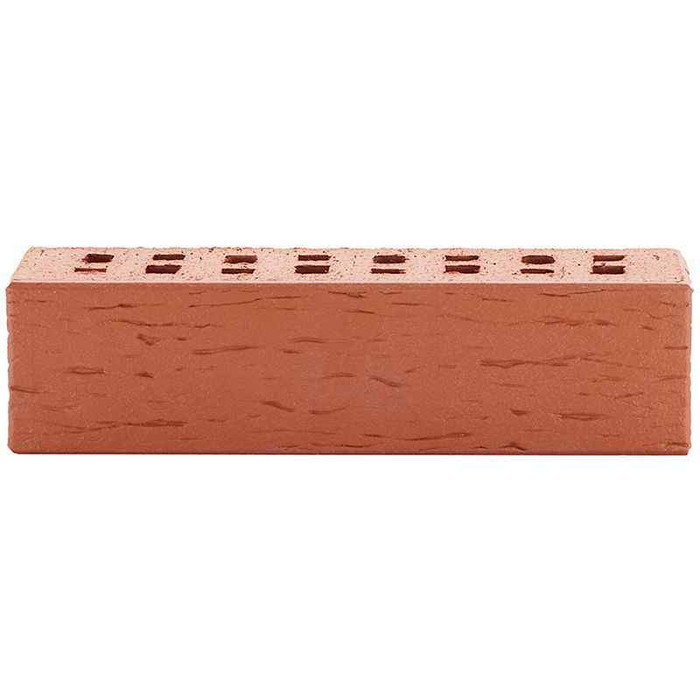 Кирпич клинкерный ЛСР Лондон красный береста 250х85х65 мм фото 4