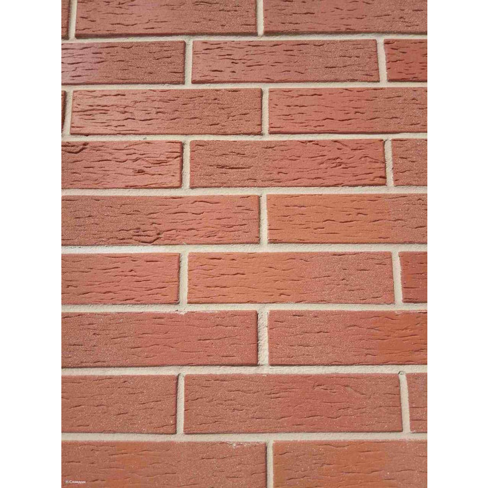 Кирпич клинкерный ЛСР Лондон красный береста 250х85х65 мм фото 10