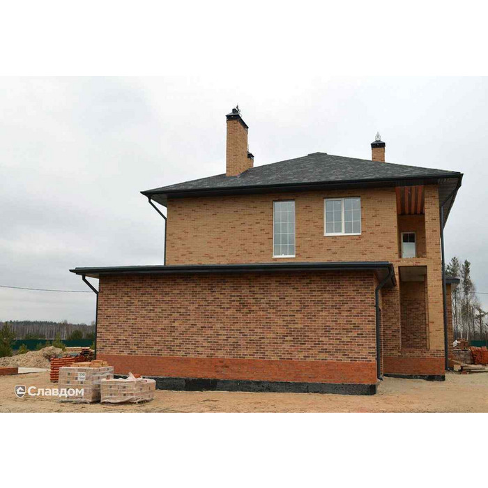 Кирпич облицовочный Тандем (Донские зори) Рождествено, 215х50х65 мм фото 5