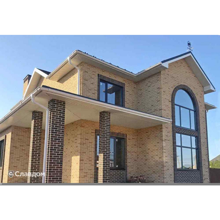 Кирпич облицовочный Тандем (Донские зори) Рождествено, 215х50х65 мм фото 6