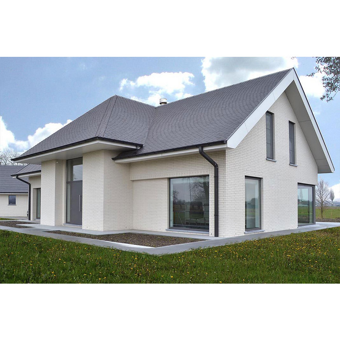 Кирпич Roben Oslo perlweiss glatt клинкерный, 240х115х71 мм фото 4