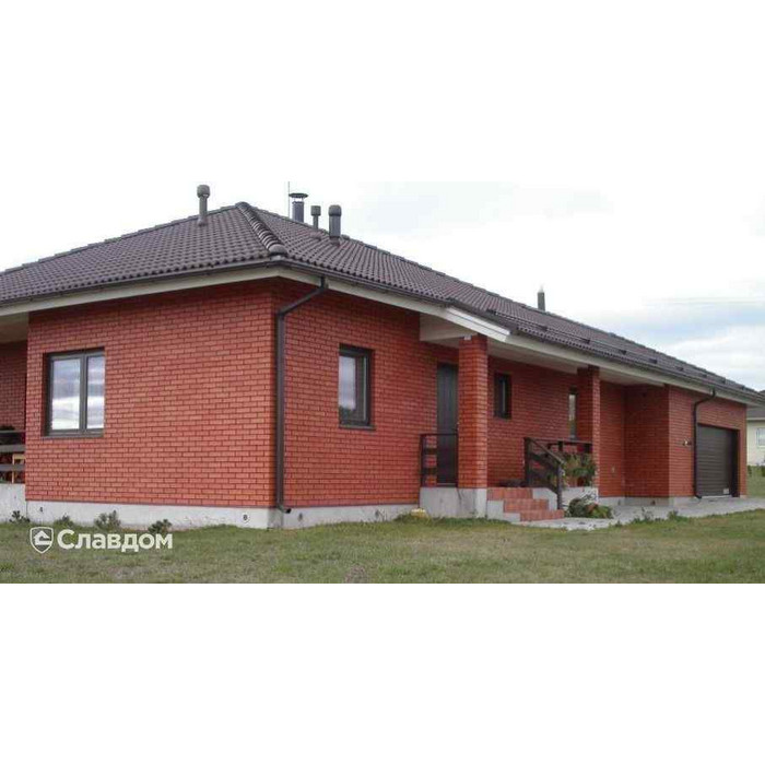 Кирпич облицовочный пустотелый Terca Red гладкий, 250х85х65 мм фото 6