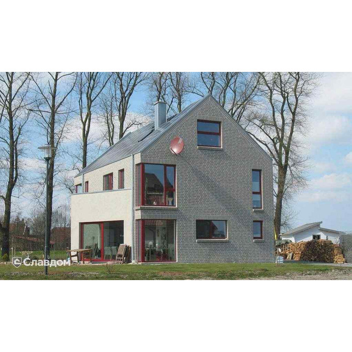 Кирпич Roben Faro grau-nuanciert glatt клинкерный, 240х115х71 мм фото 5