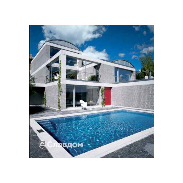 Кирпич Roben Faro grau-nuanciert glatt клинкерный, 240х115х71 мм фото 4