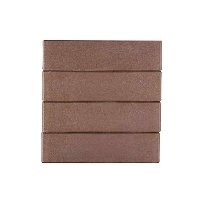 Кирпич клинкерный ЛСР Мюнхен коричневый гладкий 250х85х65 мм фото 3