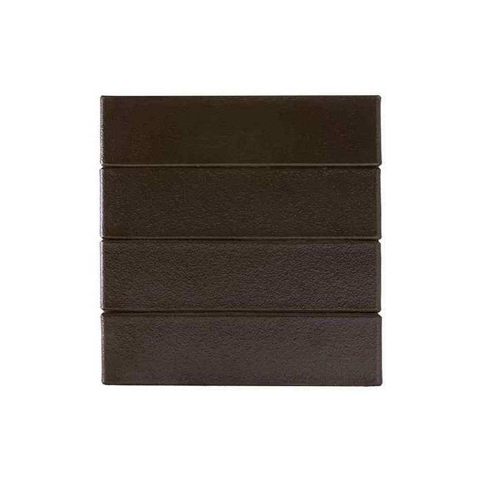 Кирпич клинкерный ЛСР Рейкьявик черный ангоб глянцевый гладкий 250х85х65 мм фото 2