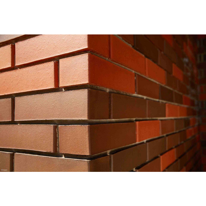 Кирпич клинкерный ЛСР Эдинбург темно-красный гладкий 250х85х65 мм фото 9