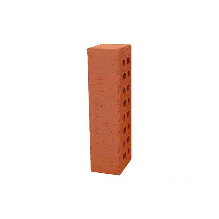 Кирпич клинкерный ЛСР Кембридж красный винтаж 250х85х65 мм фото 5