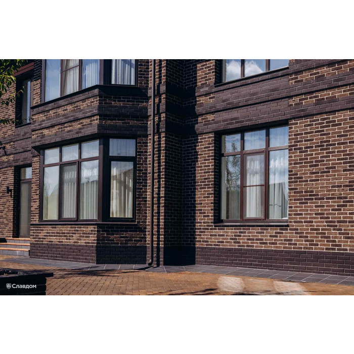 Кирпич Roben Aarhus anthrazit клинкерный, 240х115х71 мм фото 5