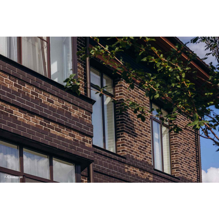 Кирпич Roben Aarhus anthrazit клинкерный, 240х115х71 мм фото 8