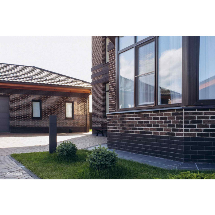 Кирпич Roben Aarhus anthrazit клинкерный, 240х115х71 мм фото 7