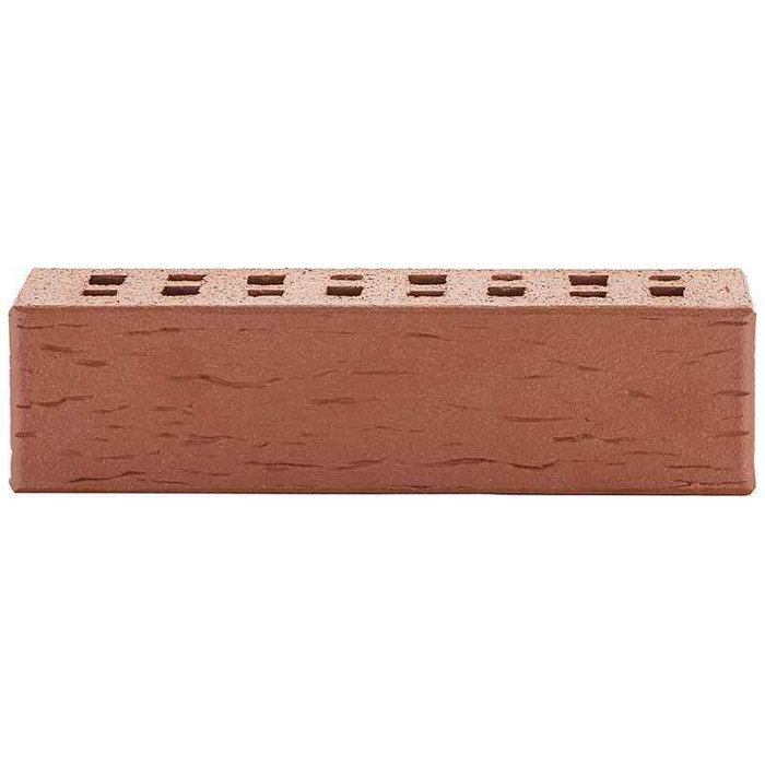 Кирпич клинкерный ЛСР Эдинбург темно-красный береста 250х85х65 мм фото 4