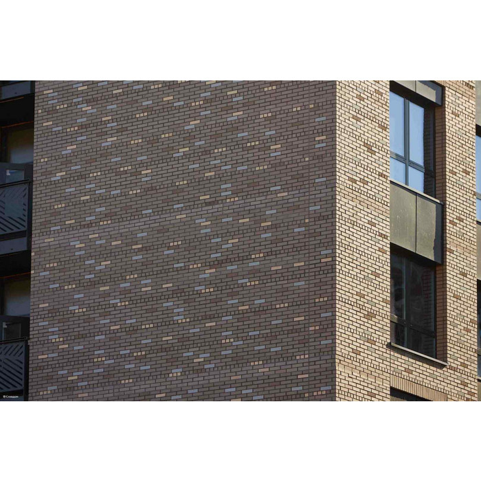 Кирпич клинкерный полнотелый ЛСР светло-серый, 250х120х65 мм фото 8