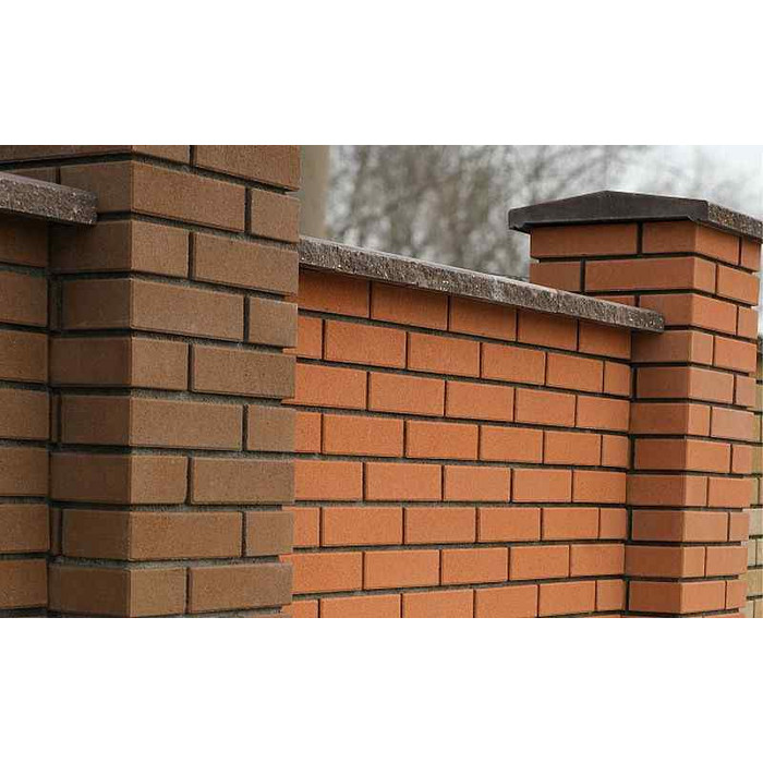 Кирпич облицовочный Выбор КСЛ 85 Стандарт Оранжевый, 250х85х65 мм фото 4