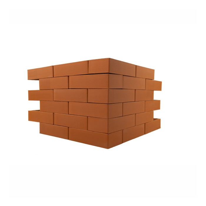 Кирпич BRAER красный 1,4 НФ ГОСТ, 250х120х88 мм фото 4
