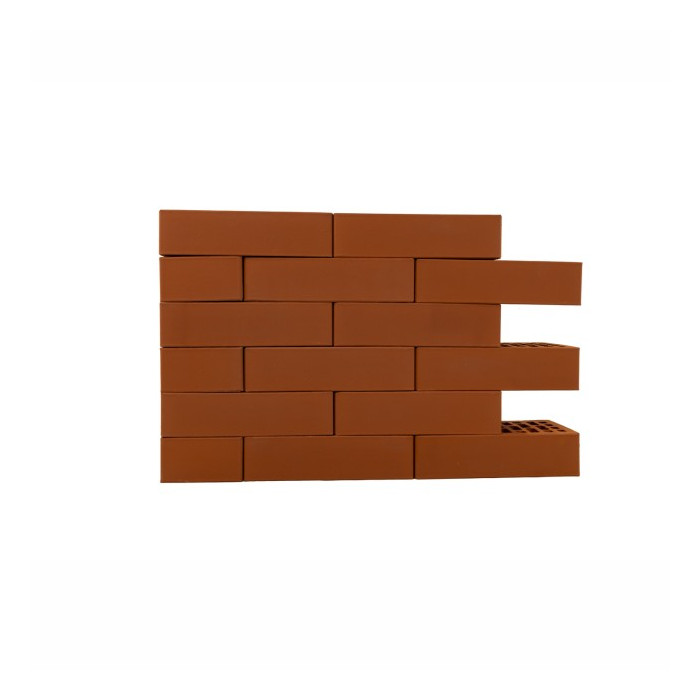 Кирпич BRAER красный 1,4 НФ ГОСТ, 250х120х88 мм фото 3