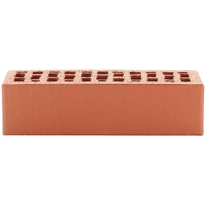 Кирпич керамический ЛСР красный гладкий, утолщенные стенки, 250х120х65 мм фото 3