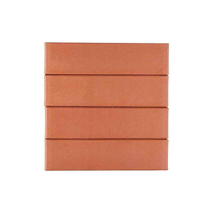 Кирпич клинкерный ЛСР Лондон красный гладкий 250х85х65 мм фото 3