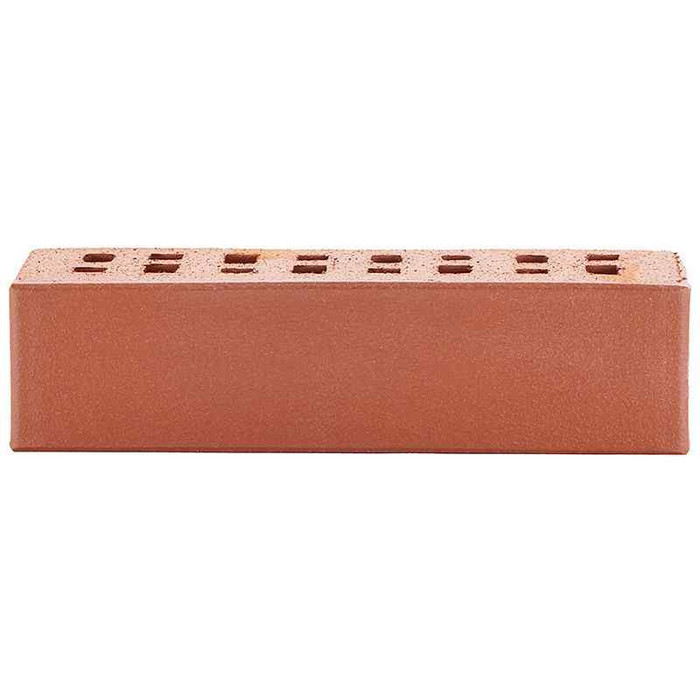 Кирпич клинкерный ЛСР Лондон красный гладкий 250х85х65 мм фото 4