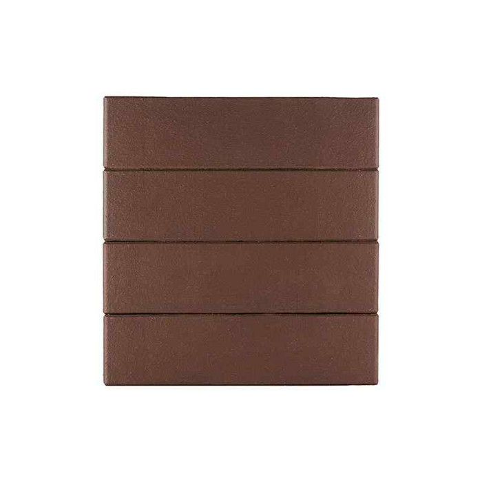 Кирпич облицовочный ЛСР темно-коричневый гладкий, утолщенные стенки, 250х120х65 мм фото 2