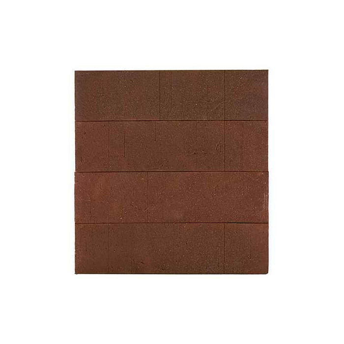 Кирпич клинкерный ЛСР Порту темно-красный с бордовым песком винтаж 250х85х65 мм фото 2