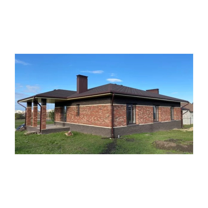 Кирпич длинного формата Тандем (Донские зори) Виктория, 290х90х40 мм фото 3