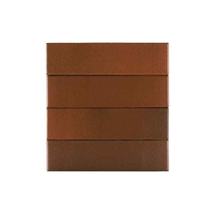 Кирпич лицевой ЛСР красный флэш ультра гладкий, утолщенные стенки, 250х120х65 мм фото 2