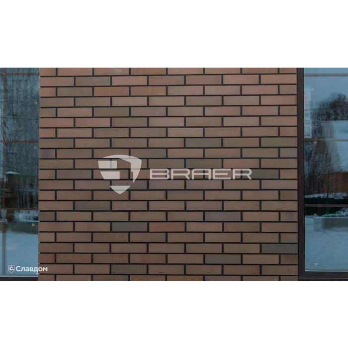 Кирпич БРАЕР кладка мокко, 250х85х65 мм фото 5