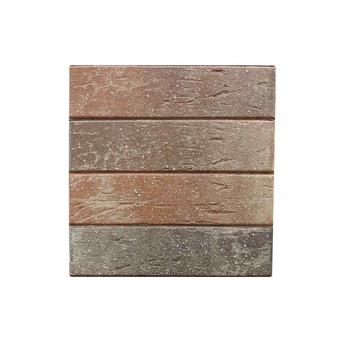 Кирпич облицовочный ЛСР красный флэш с пепельной посыпкой рустик 250х120х65 мм фото 2