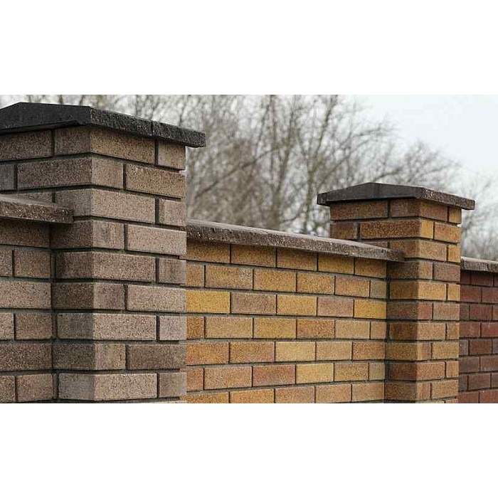 Кирпич облицовочный Выбор КСЛ 120 Элит Осень, 250х120х65 мм фото 4