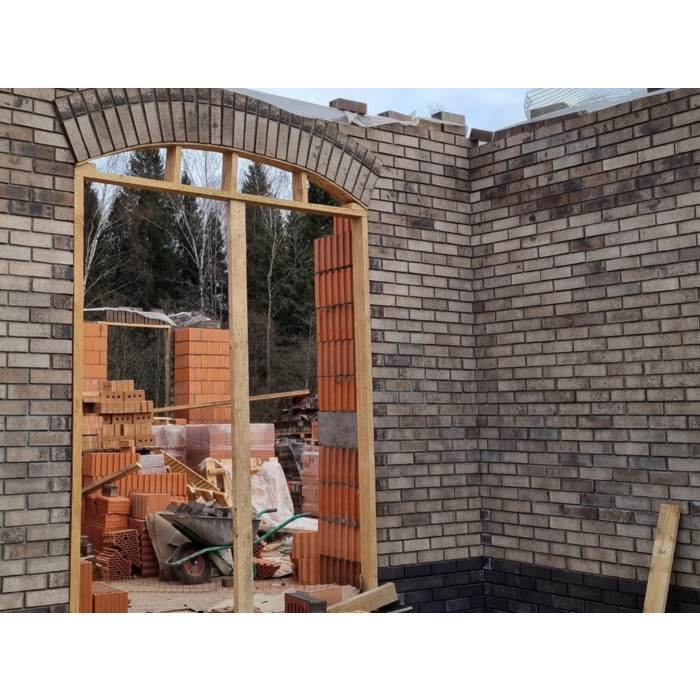 Кирпич клинкерный Faber Jar Нарвский, 215х102х65 мм фото 3