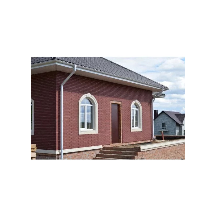 Кирпич керамический облицовочный пустотелый Воротынский КЗ Бордо бархат 1НФ, 250х120х65 мм фото 5