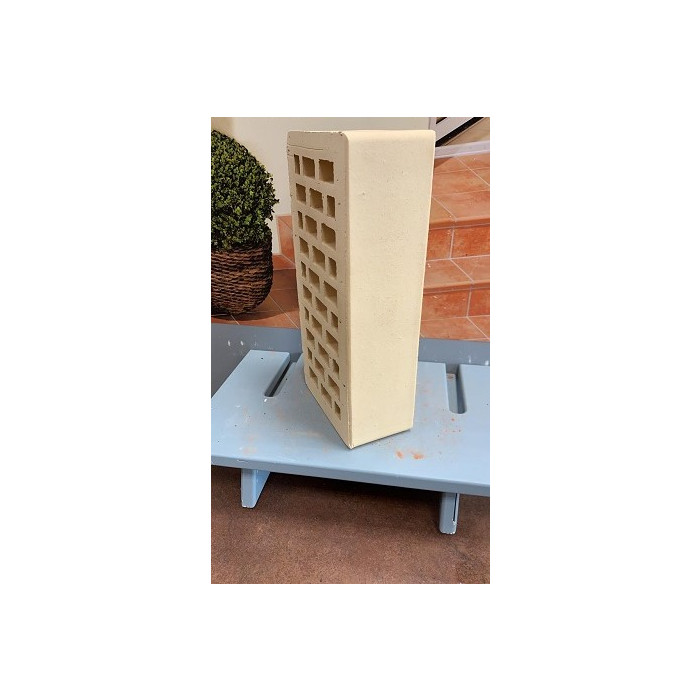 Кирпич керамический облицовочный пустотелый Воротынский КЗ Слоновая кость УС гладкий 1НФ, 250х120х65 мм фото 2