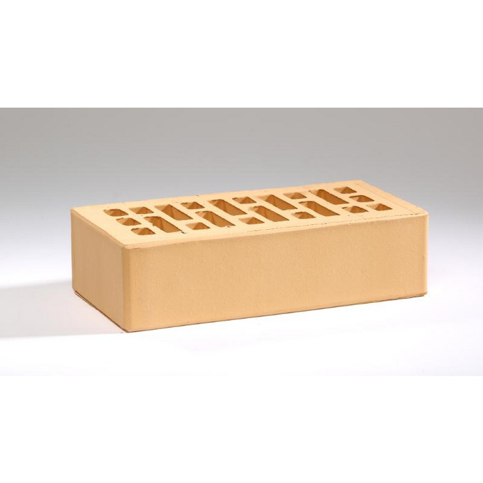 Кирпич керамический облицовочный пустотелый Воротынский КЗ Солома УС гладкий 1НФ, 250х120х65 мм фото 2