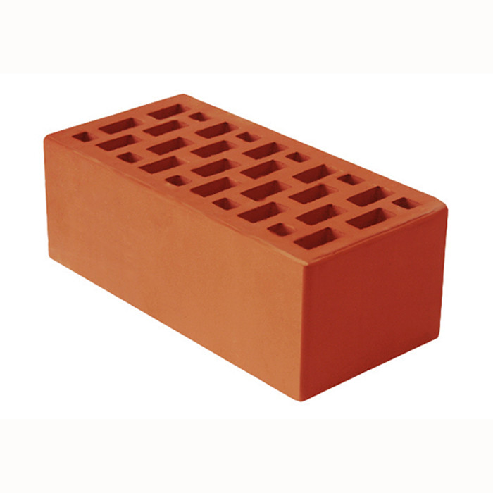 Кирпич керамический облицовочный пустотелый Воротынский КЗ Красный гладкий 1,4НФ, 250х120х88 мм фото 3