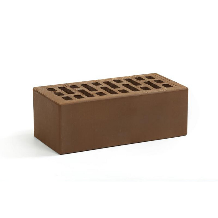 Кирпич керамический облицовочный пустотелый Воротынский КЗ Терракот УС гладкий 1,4НФ, 250х120х88 мм фото 2