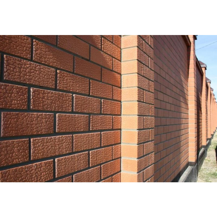 Кирпич керамический облицовочный пустотелый Воротынский КЗ Красный черепашка 1НФ, 250х120х65 мм фото 3