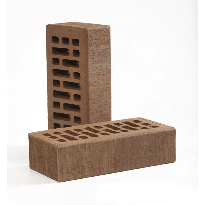 Кирпич керамический облицовочный пустотелый Воротынский КЗ Терракот УС бархат 1НФ, 250х120х65 мм фото 6