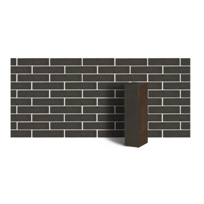 Клинкер фасадный ЛСР Нева-Хаус полнотелый коричневый ангобированный тип 7Т 0,48NF 210х100х45 мм