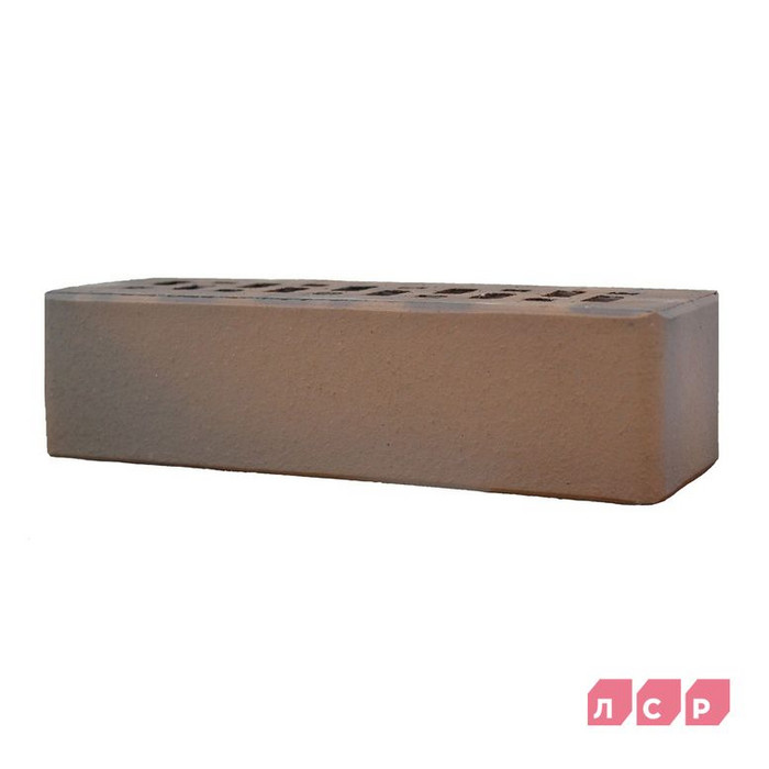 Клинкер фасадный ЛСР Нева-Хаус светло-коричневый флэш 