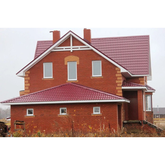 Кирпич строительный ЛСР пустотелый красный, М150, 250х120х65 мм фото 4