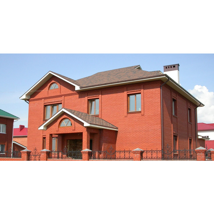 Кирпич строительный ЛСР пустотелый красный, М150, 250х120х65 мм фото 3