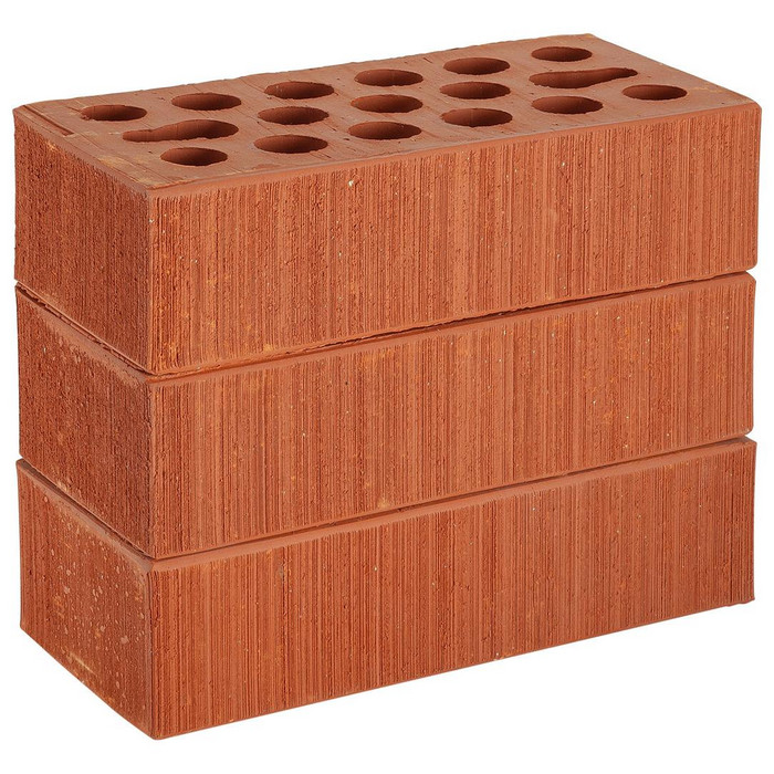 Кирпич облицовочный Керма Классический красный бархат 250х85х65 мм фото 3