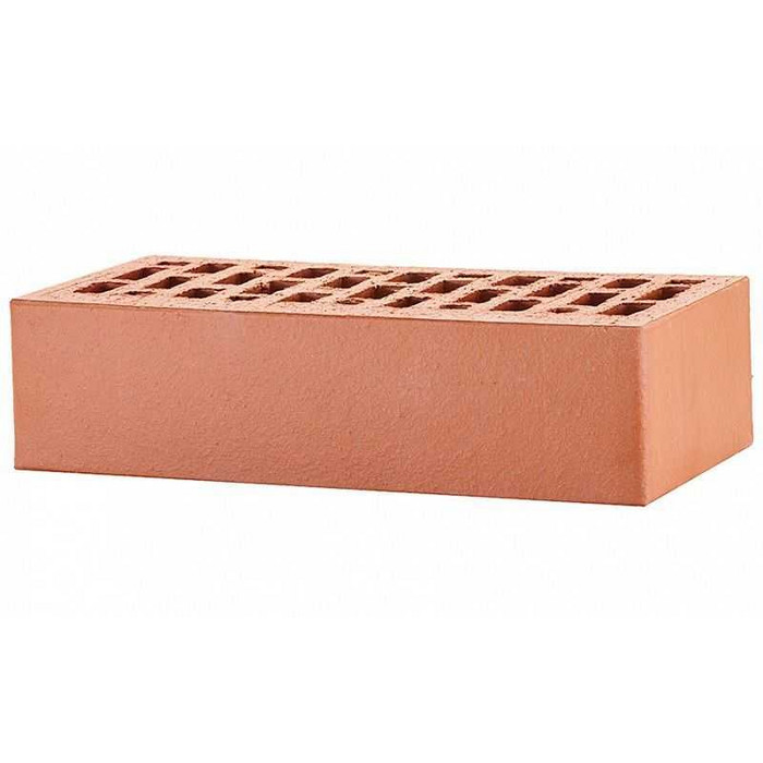 Кирпич облицовочный ЛСР красный гладкий М175 250х120х65 мм фото 3