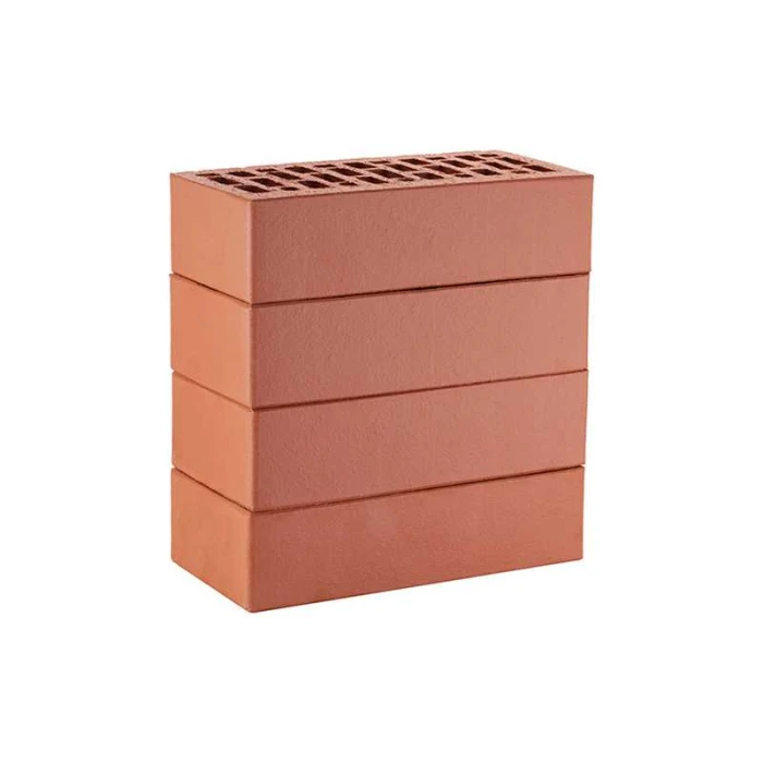 Кирпич облицовочный ЛСР красный гладкий М175 250х120х65 мм