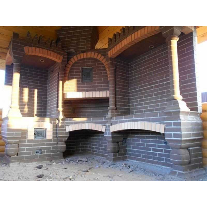 Кирпич облицовочный полнотелый радиусный КС-Керамик лотос гладкий, 250х120х65 мм фото 2